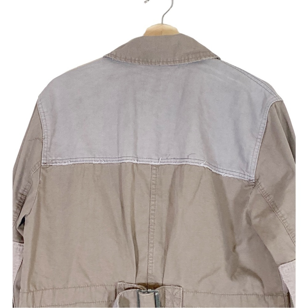 Free People We the Free Apollo Distressed Utility Jacket Size Small - Picture 7 of 10
